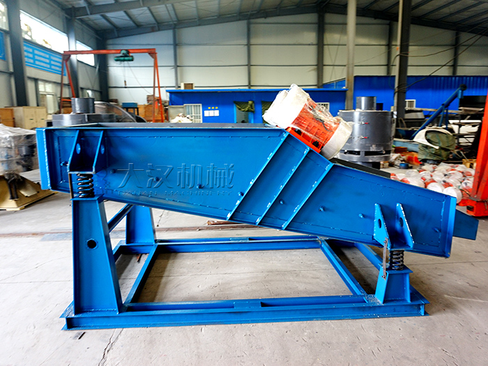 矿粉矿用振动筛主要用于筛选矿粉